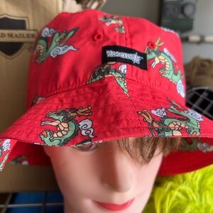Dragon ball z super bucket hat as is condition size one size fits most